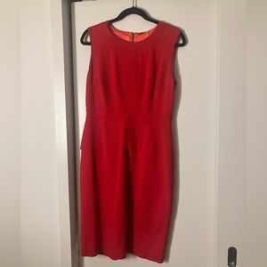 Elie Tahari red dress